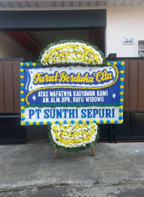 Papan Bunga Duka di Bulukumba
