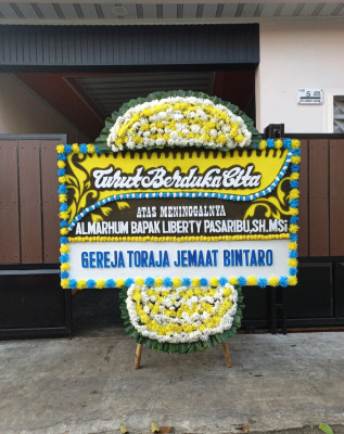 Papan Bunga Duka di Bulukumba